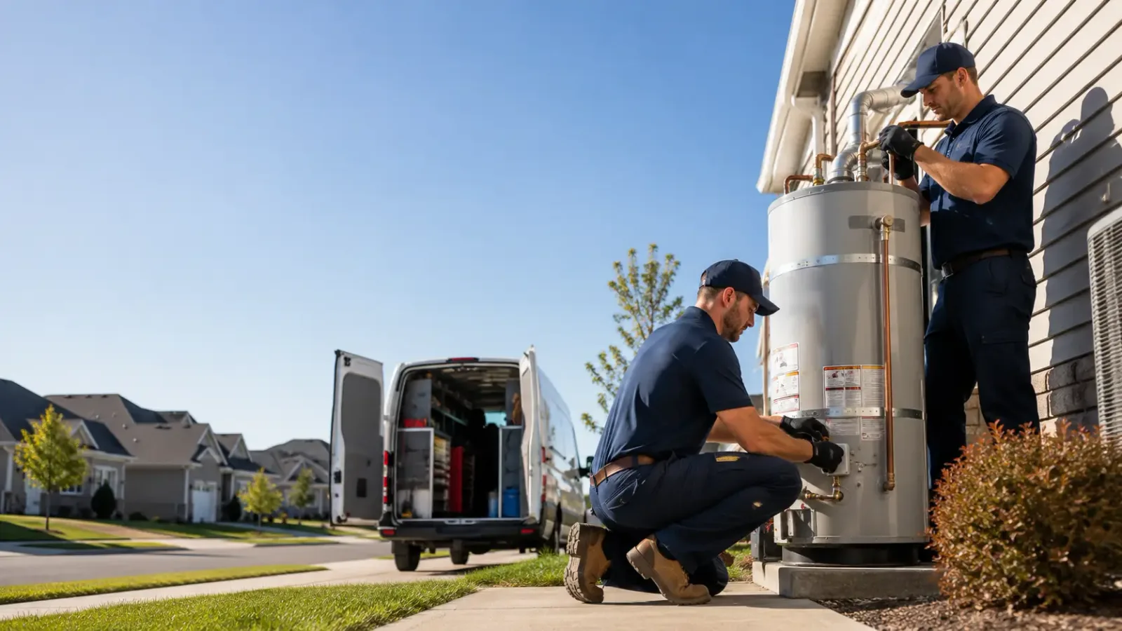 Water Heater Installation in Telferner, TX